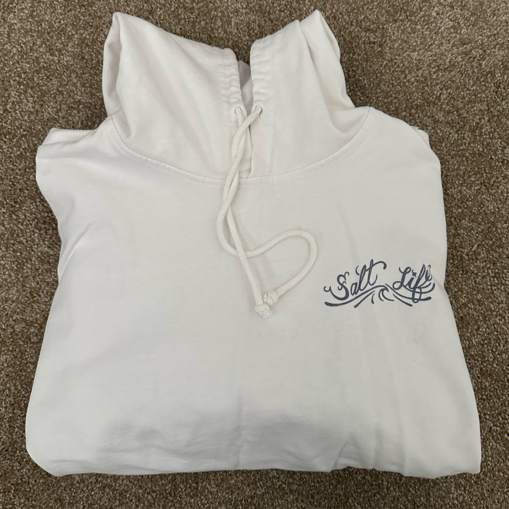 Salt Life White Hoodie